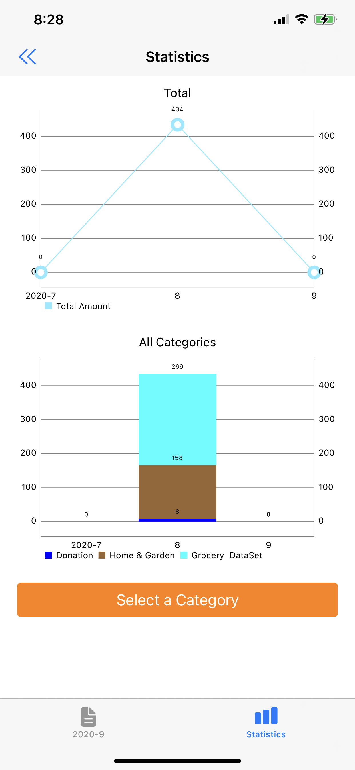 Statistics
      Screenshot